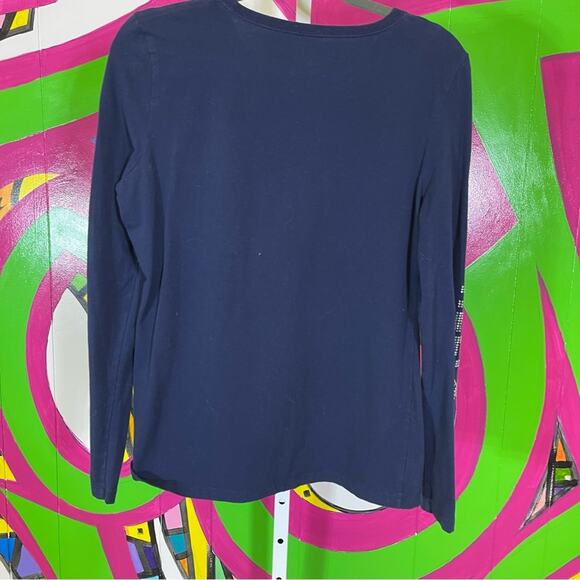 Retro Brand, Carolina Tar Heels. Glitzy Long Sleeve Shirt. Size XL. - Picture 7 of 7